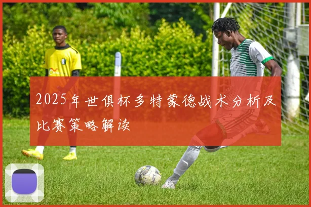 2025年世俱杯多特蒙德战术分析及比赛策略解读